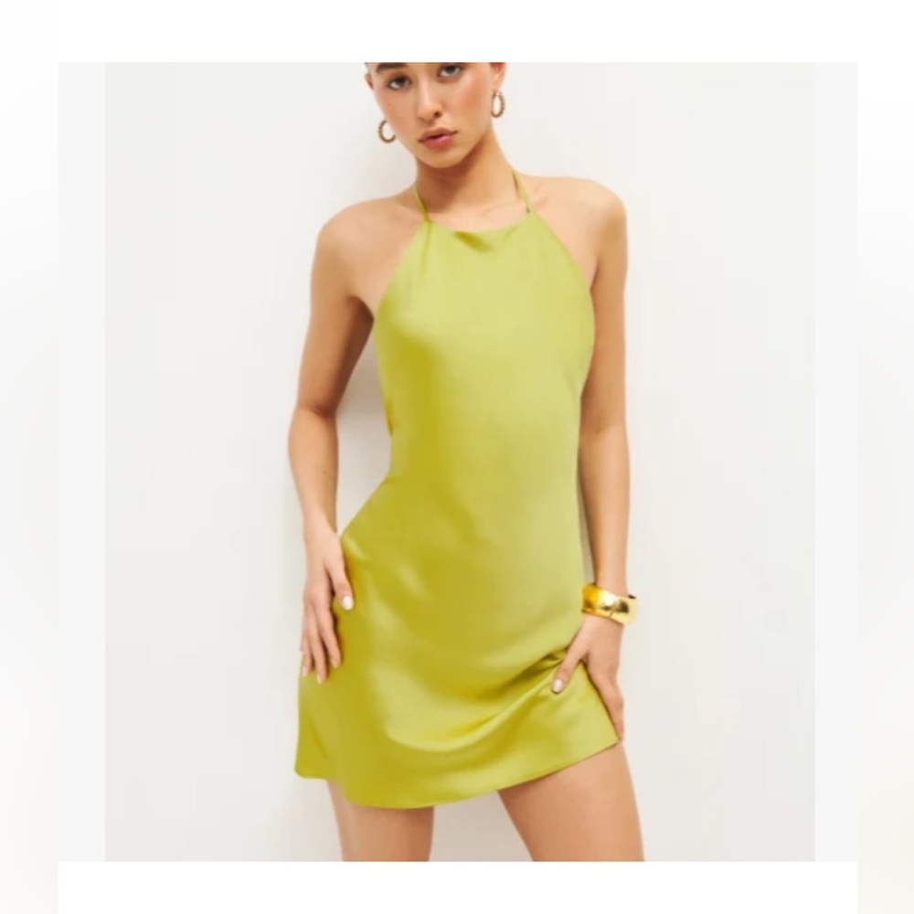 Reformation Silk Dress